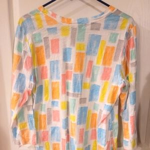Medium womens 3/4 length shirt
